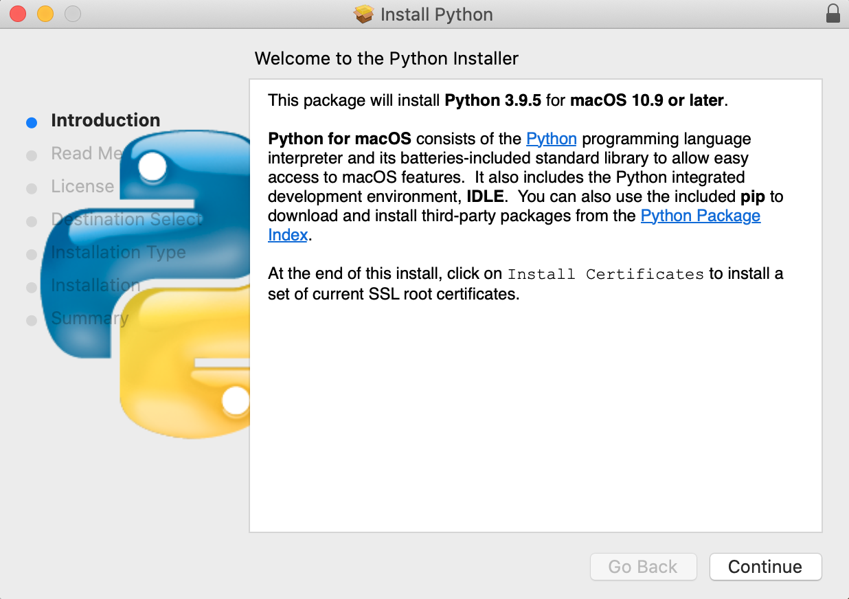 pip install packages for python 3 mac